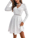 Romantic Crochet Pattern Dress for Women