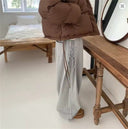 Chic Women's Wide Leg Drawstring Pants with Side Pockets