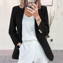Chic Striped Blazer Jacket for Women