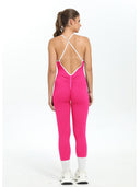 Racerback Women's Bodysuit with Sleek Seamless Design