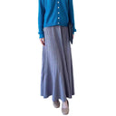 Chic High-Waisted Pleated Skirt for Women