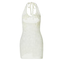 Hand-Crocheted Floral Beach Dress for Women
