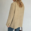 Chic Women's Corduroy Blazer for All Seasons