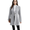 Chic Women's Slim-Fit Striped Blazer