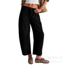 Chic Palazzo Pants with Side Pockets for Women