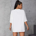 Chic Oversized Women's Round Neck T-Shirt