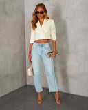 High-Waist Urban Chic Jeans for Women