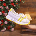 Trendy Women's Sneakers in Stylish Textile Blend