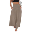 Stylish Women's Palazzo Pants with Elastic Waist
