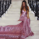 Shimmering Sequin Long Sleeve Dress for Women