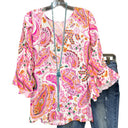 Floral Ruffle Blouse for Women