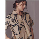 Chic Women's A-Line Blouse Dress