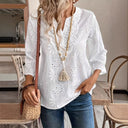 Women's Embroidered Blouse with Detailed Design