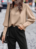 Chic Puff Sleeve Women's Blouse