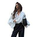 Chic Blouse with Statement Sleeves
