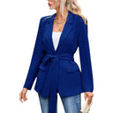 Chic Ladies Blazer with Stylish Belt