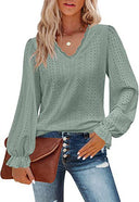 Romantic Embroidered Ladies' Blouse