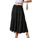 Chic Ladies Maxi Skirt - Trendy Style