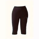Chic Butterfly Motif Leggings with Lace Detail