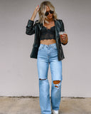 Chic Oversized Women's Blazer Jacket