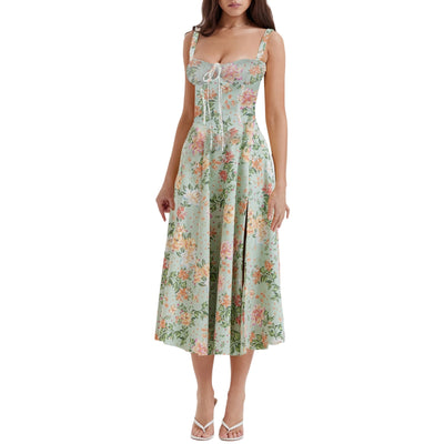 Floral Off-the-Shoulder Maxi Dress for Women