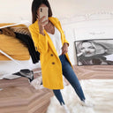 Double Button Women's Blazer - Chic Style