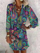 Playful Paisley Women's Dress for Every Occasion