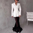 Chic Asymmetrical Blazer Jacket for Women