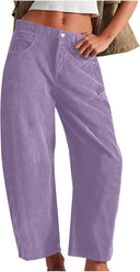 Chic Palazzo Pants with Side Pockets for Women