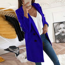 Double Button Women's Blazer - Chic Style