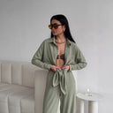 Chic Oversized Blouse for Women with Pockets
