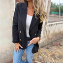 Chic Women's Blazer Jacket in Classic Style