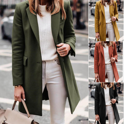 Stylish Women's Fitted Transitional Blazer
