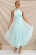 Chic Sleeveless Evening Gown