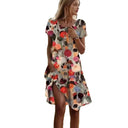 Floral Print Women's Everyday Dress