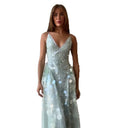 Elegant Evening Dress with Dazzling Accents