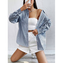 Chic Women's Striped Blouse for Effortless Style