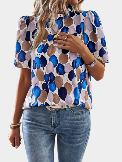 Chic Women's Blouse with Trendy Patterns
