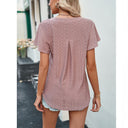Women's Lace Pattern Airy Blouse Shirt
