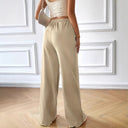 Chic Palazzo Pants with Drawstring Waist