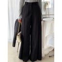 Chic Women's Pleated Wide-Leg Trousers