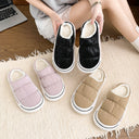 Cozy Lined Women's House Shoe Sneakers