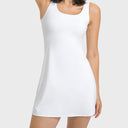 Chic Women's Dress with Flattering Deep Neckline