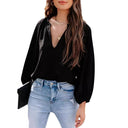 Chic V-Neck Blouse for Women