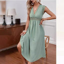 Lace Detail Women's Loose Fit Dress