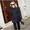 Chic Double Button Blazer for Women