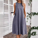 Summer Dress for Women with Pocket Design