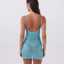 Chic Spaghetti Strap Mini Dress for Women
