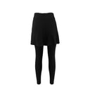 Stylish Women's Leggings with Skirt Overlay