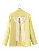Chic Women's Blazer Jacket with Stylish Pockets